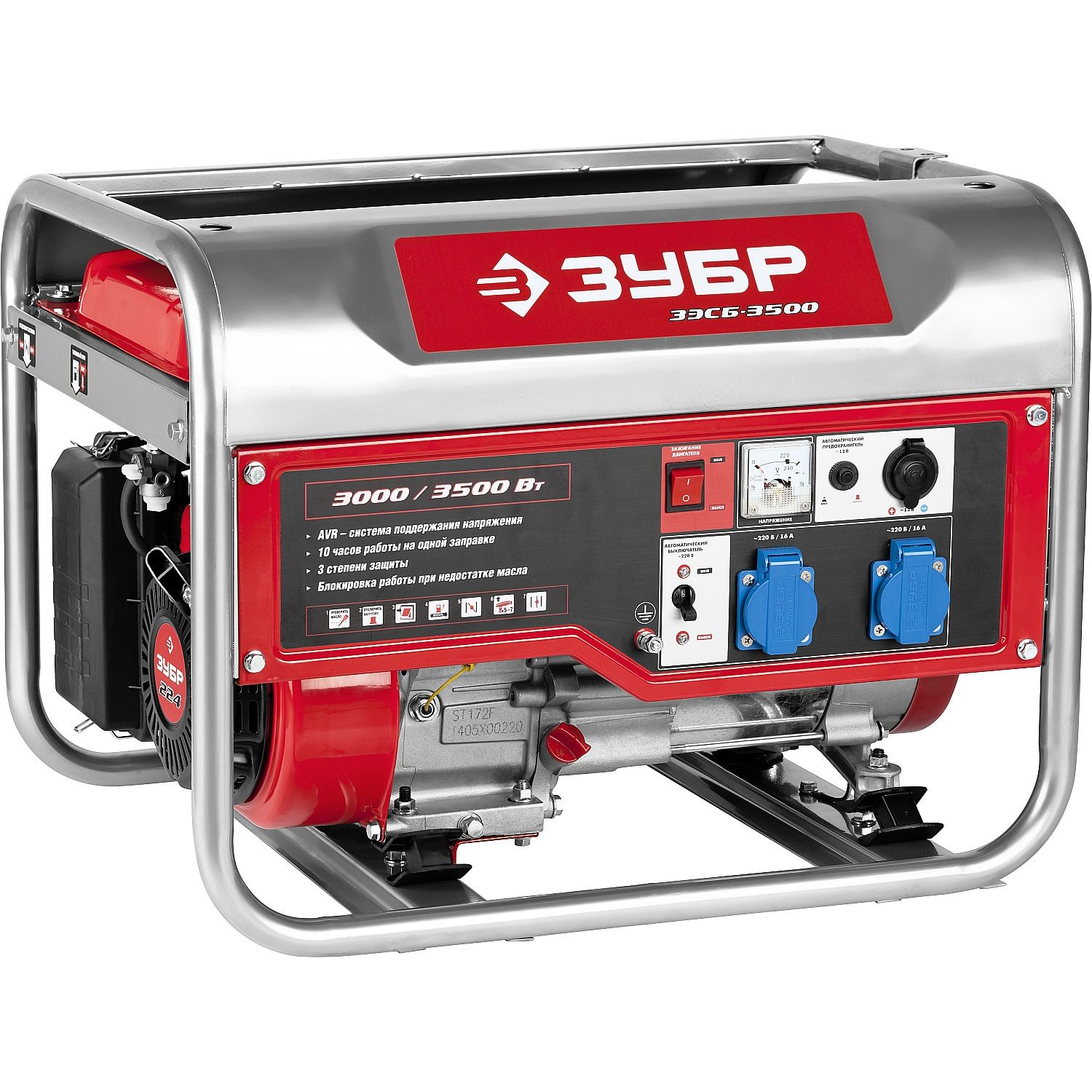 Генератор бензиновый ЗЭСБ-3500