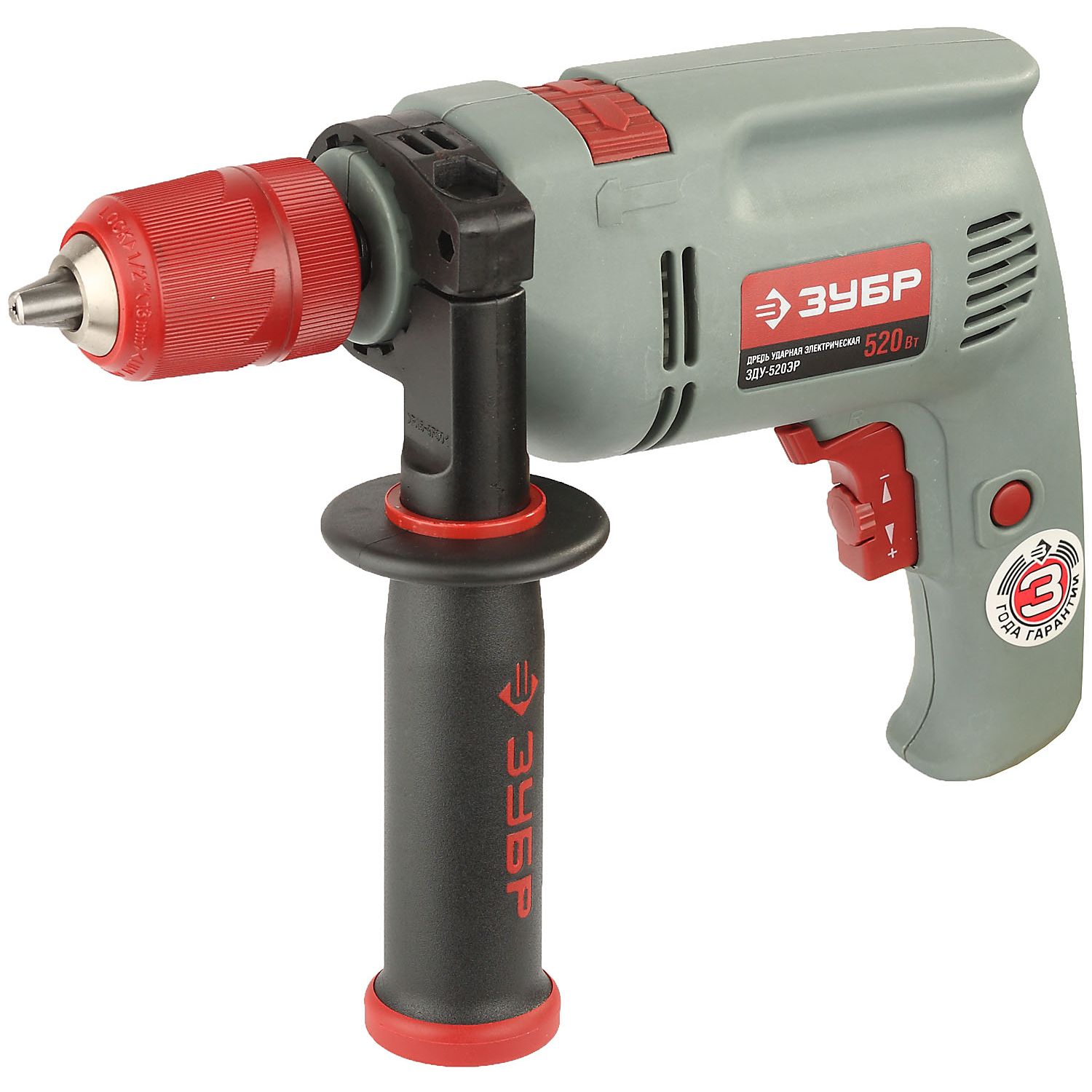 Дрель ударная ЗДУ-520ЭР