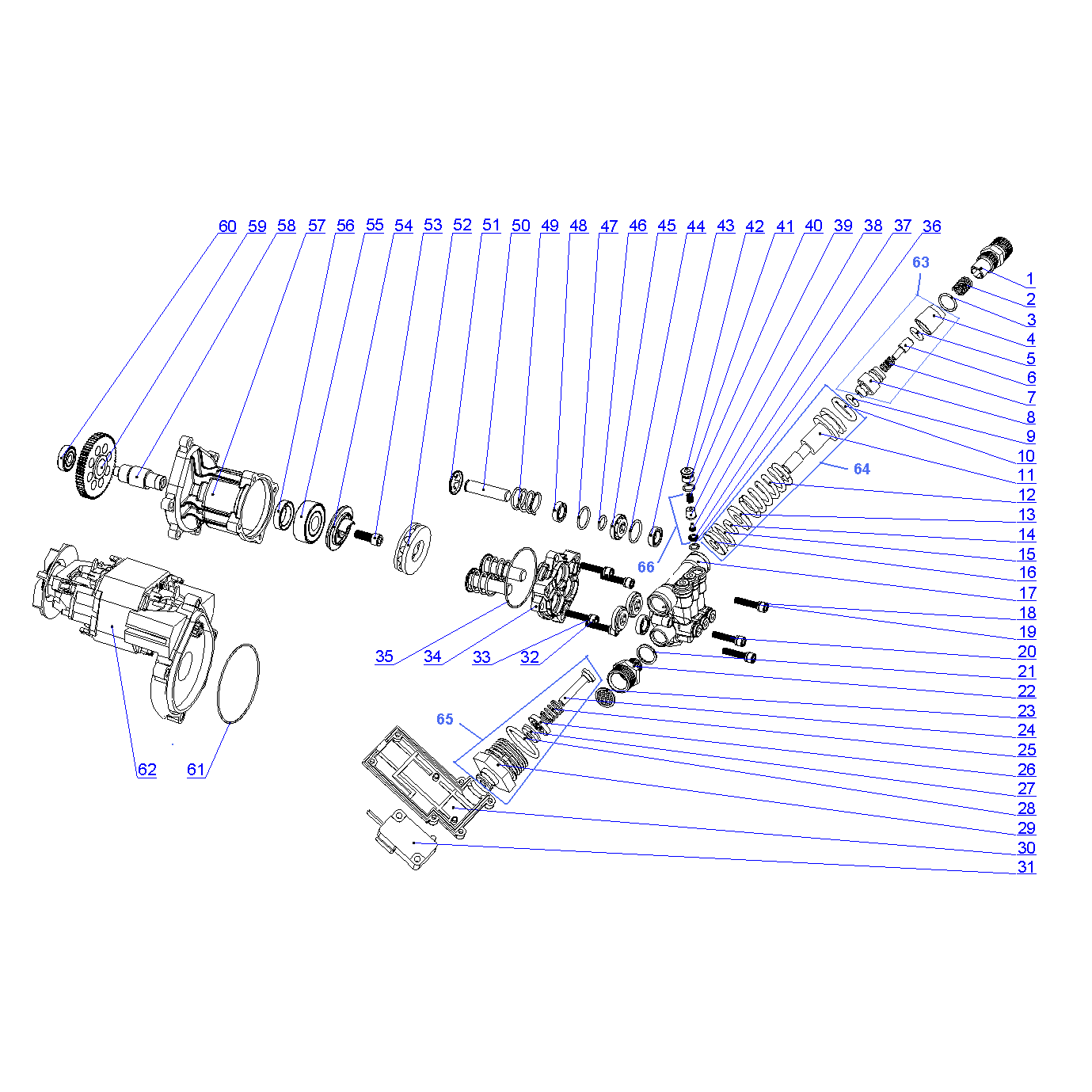 Мойка высокого давления АВД-165