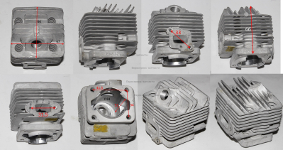 Цилиндр двигателя d34х56хH27 H34F-1-9 Т12В2