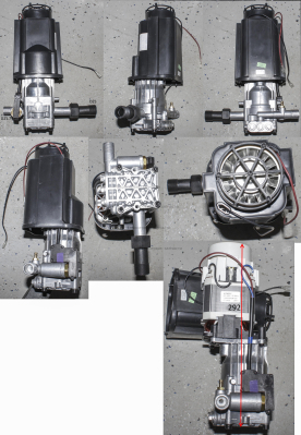 Электродвигатель с помпой в сборе 2001663011001 М 2000РКБ