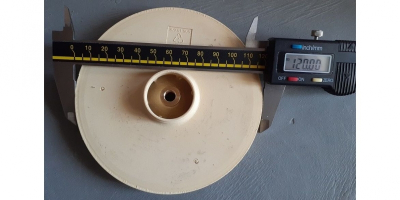 Крыльчатка насоса D120x22 U455-120-034 для насосных станций НАС-М3-1000, ЗНАС-1200-Ч