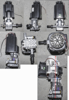 Электродвигатель с помпой в сборе 2001663011001 М 2000РКБ