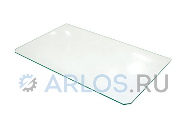 Полка стеклянная над ящиком для овощей для холодильника Indesit C00280892